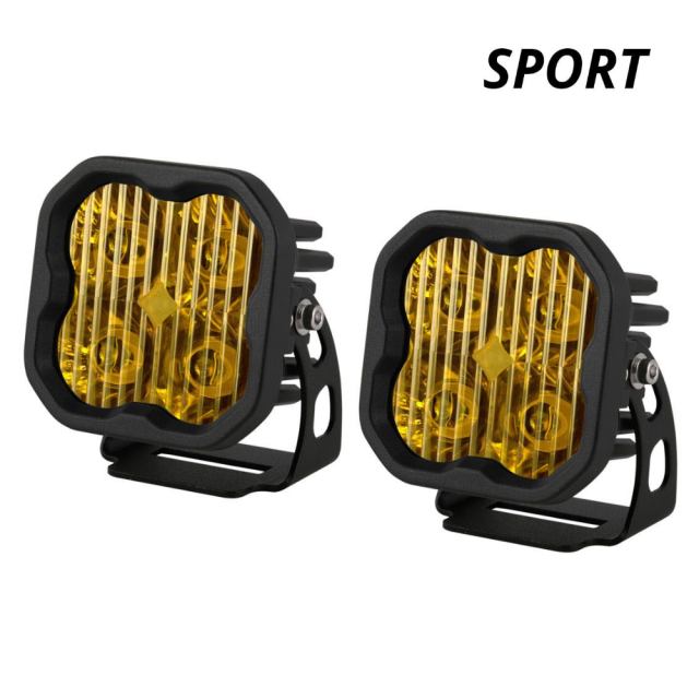 DIODE STAGE SERIES 3" SAE YELLOW SPORT LED POD (PAIR) main image